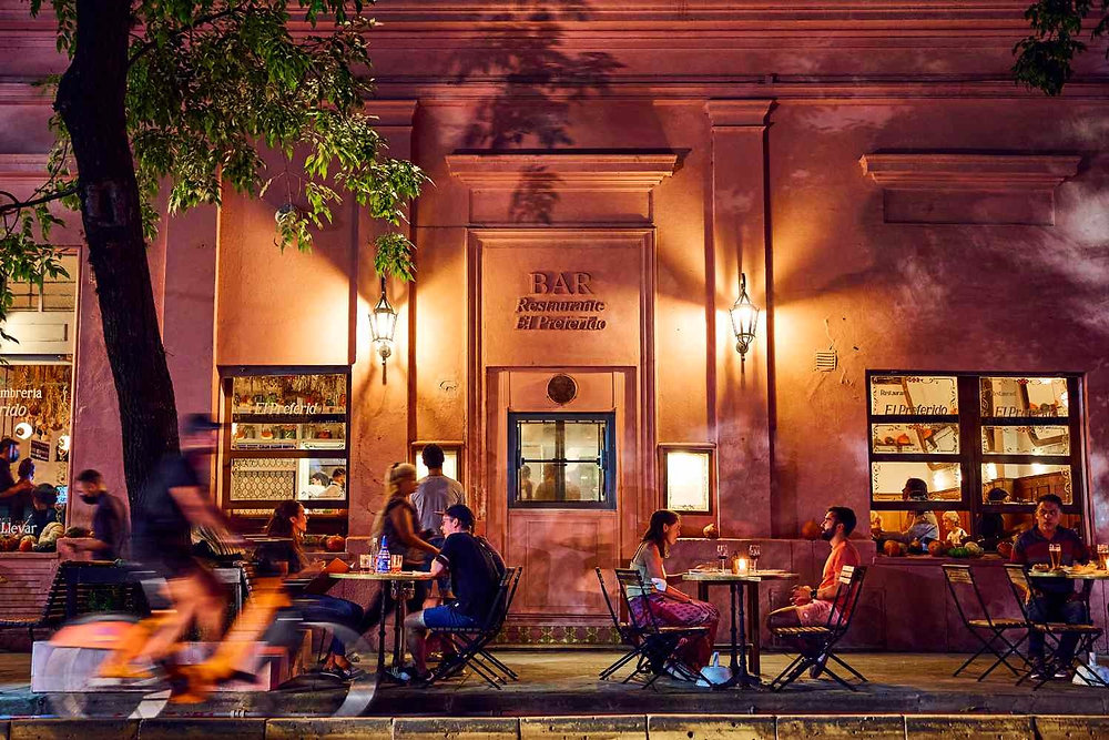 An evening in Palermo
