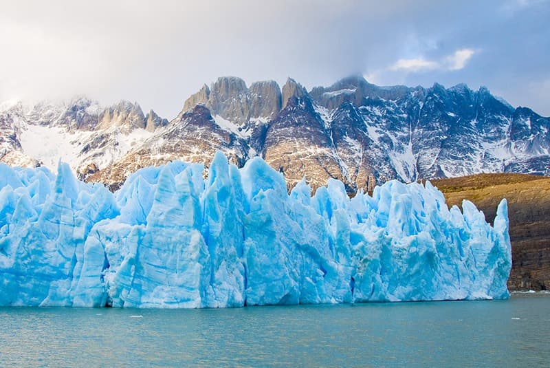 Grey Glacier by boat